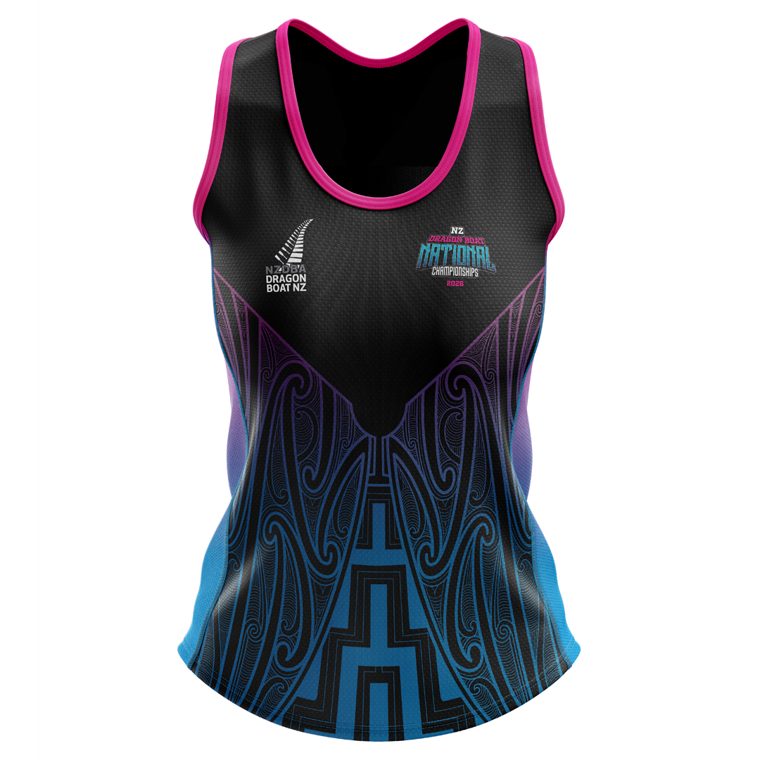 2026 NZDBA Ladies Full Back Singlet