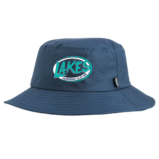 Lakes Swimming Club Vortech Bucket Hat - Navy