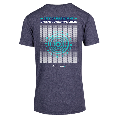 2026 Swimming NT Names T-Shirt - Navy Heather