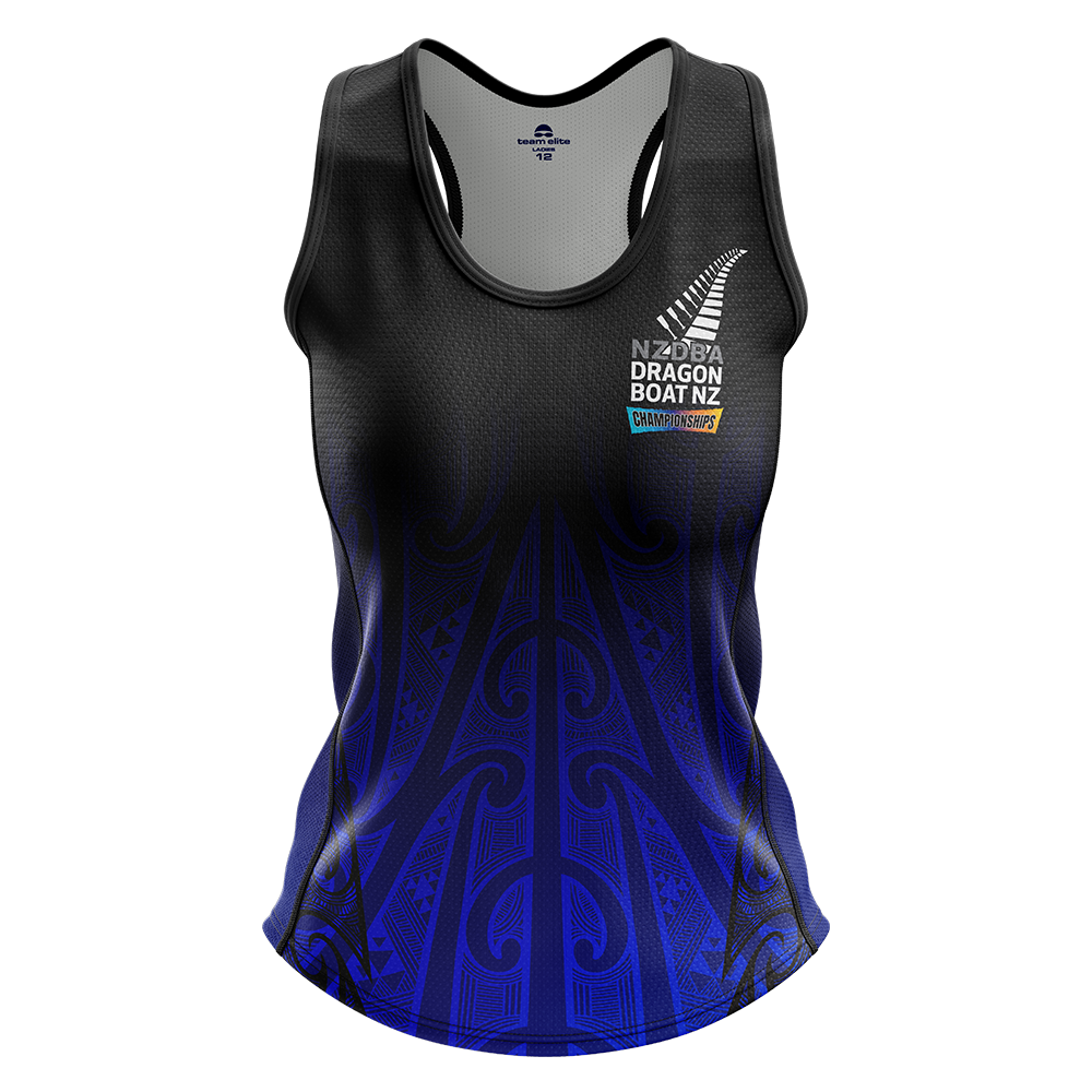 2025 NZDBA Championship Racerback Singlet - Ladies