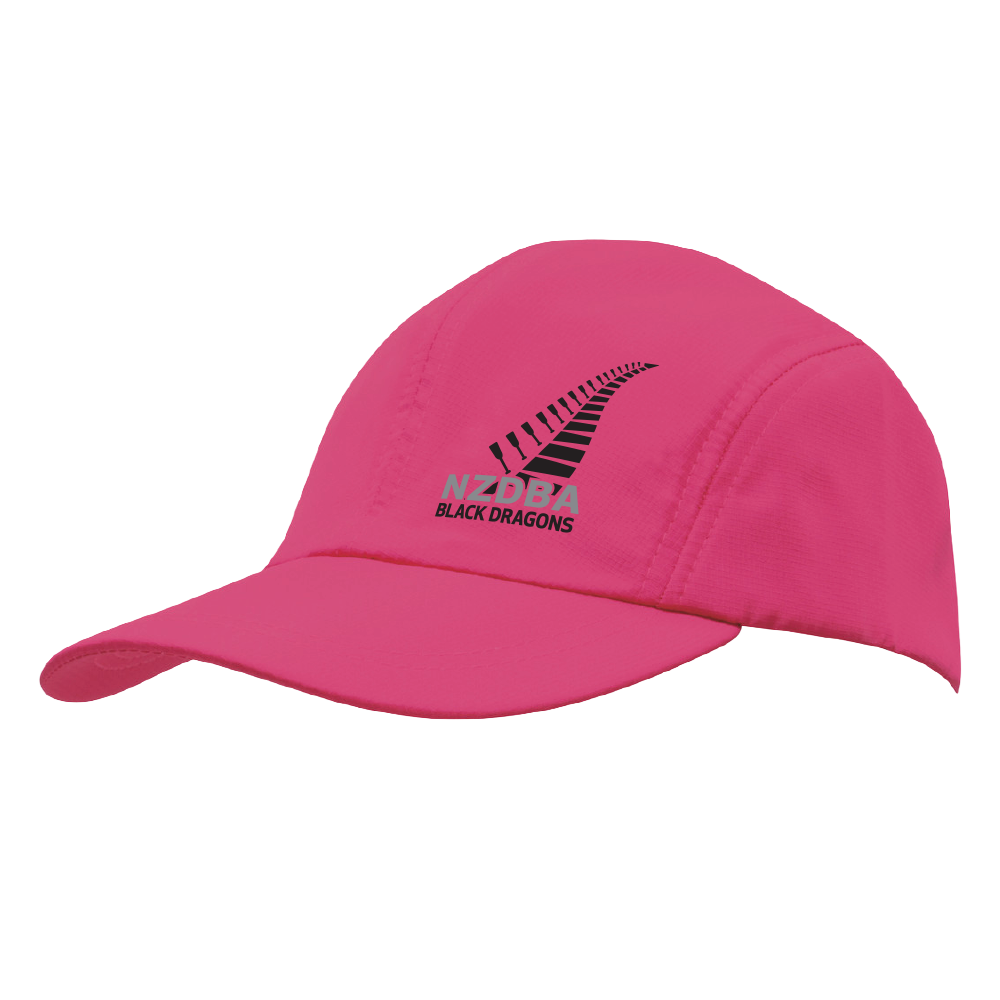NZDBA Black Dragons Low Profile Cap - Pink