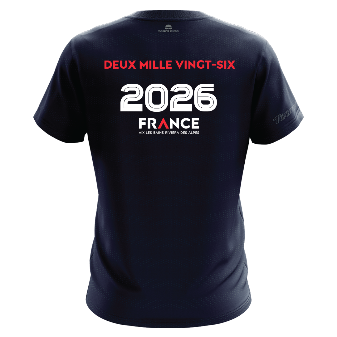 2026 FRANCE IBCPC Chemise de sport unisexe [Unisex Athletic Shirt]
