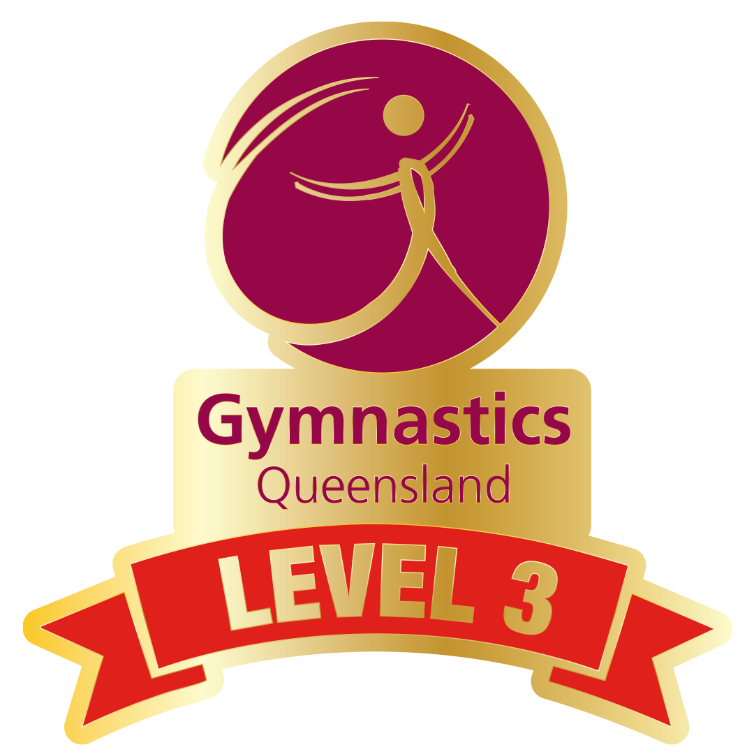 Gymnastics Queensland Official Level Pin