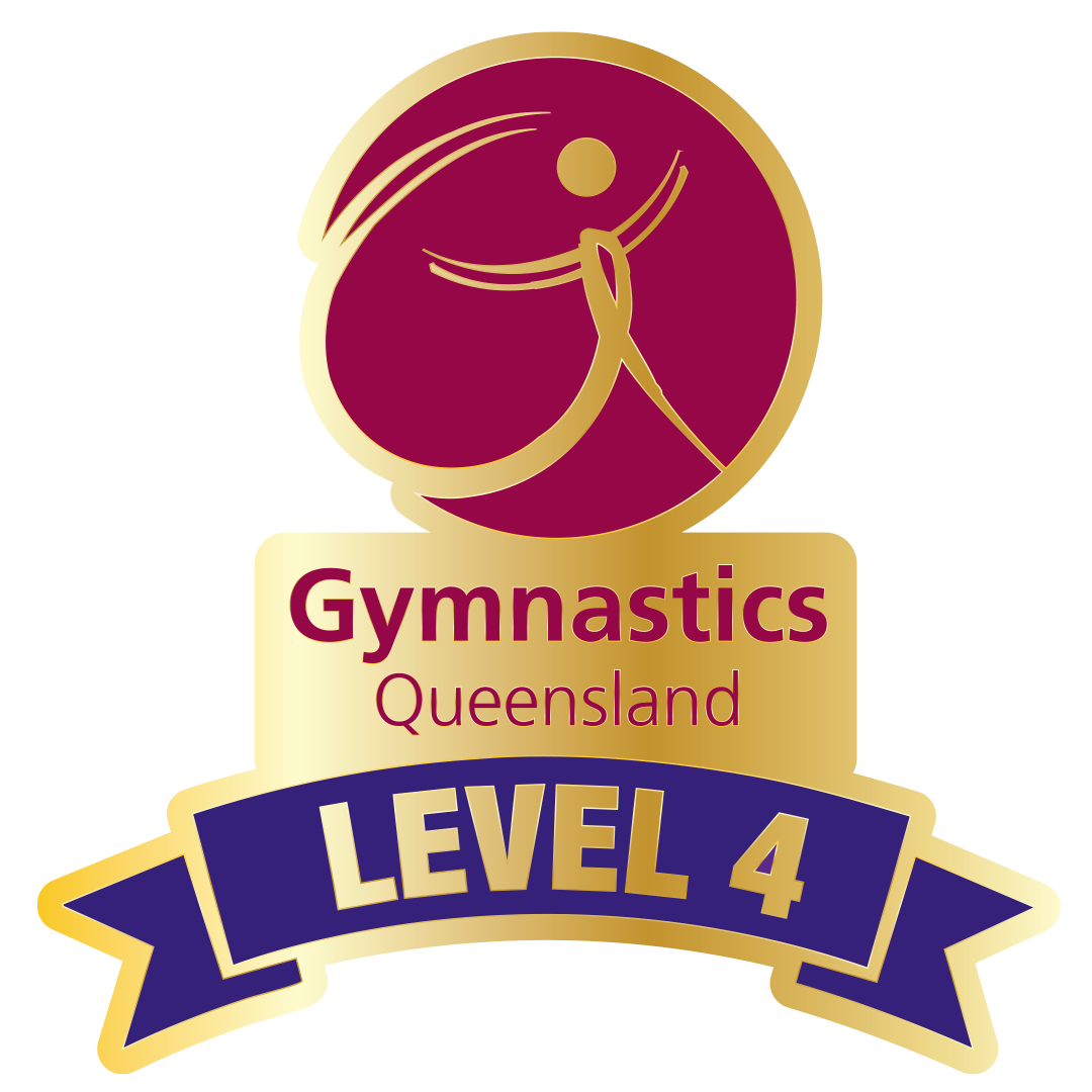 Gymnastics Queensland Official Level Pin