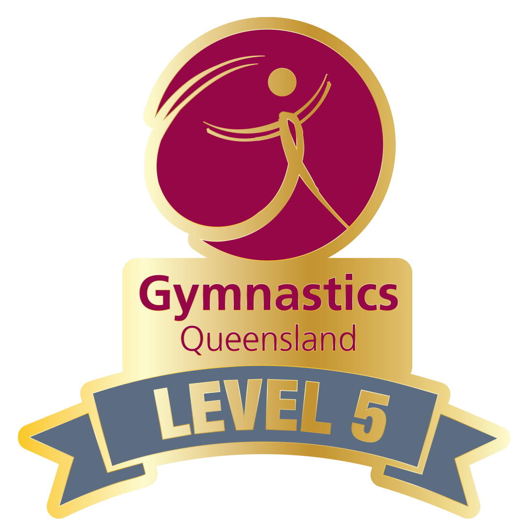 Gymnastics Queensland Official Level Pin