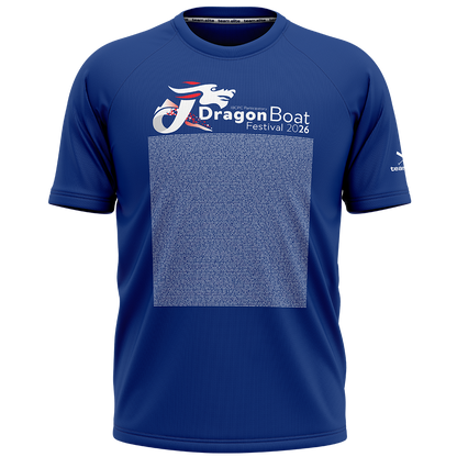 2026 FRANCE IBCPC Chemise unisexe avec prénoms [Unisex Names Shirt] - Bleu