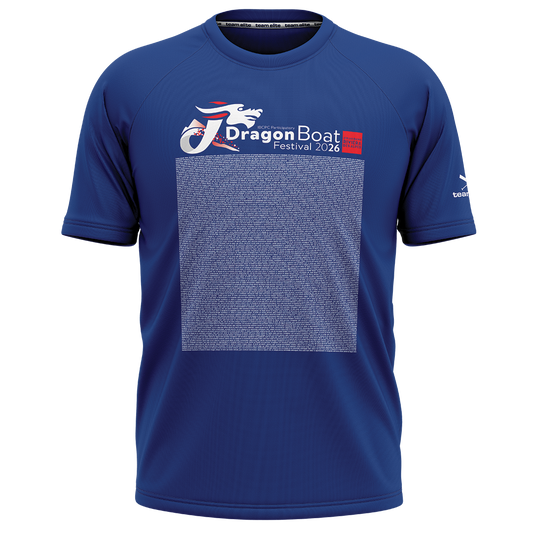 2026 FRANCE IBCPC Chemise unisexe avec prénoms [Unisex Names Shirt] - Bleu