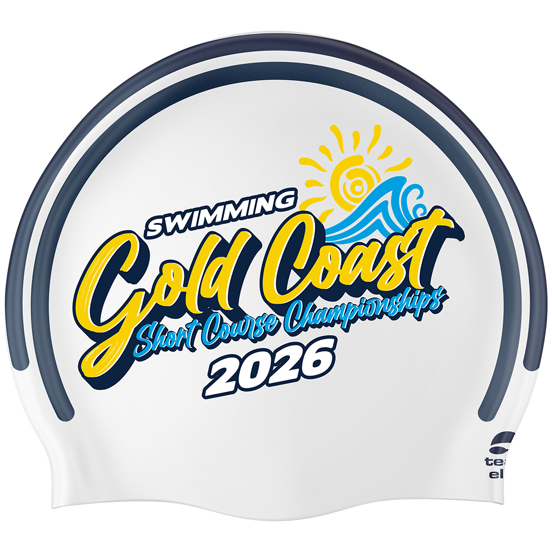 2026 Swimming Gold Coast Short Course Swim Cap