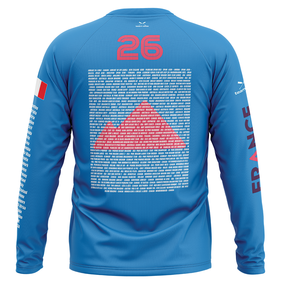 2026 FRANCE IBCPC Chemise unisexe à manches longues [Unisex Long-sleeve Shirt]