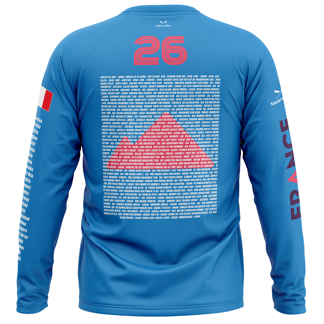 2026 FRANCE IBCPC Chemise unisexe à manches longues [Unisex Long-sleeve Shirt]