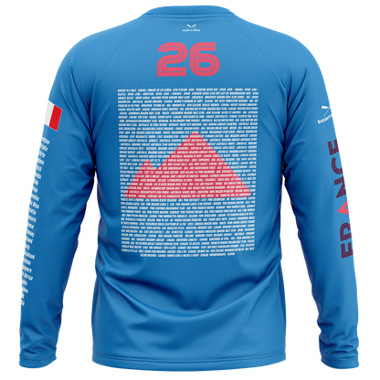 2026 FRANCE IBCPC Chemise unisexe à manches longues [Unisex Long-sleeve Shirt]