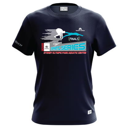 SNSW Sprint Series Finals 'Names' Performance Tee - Navy