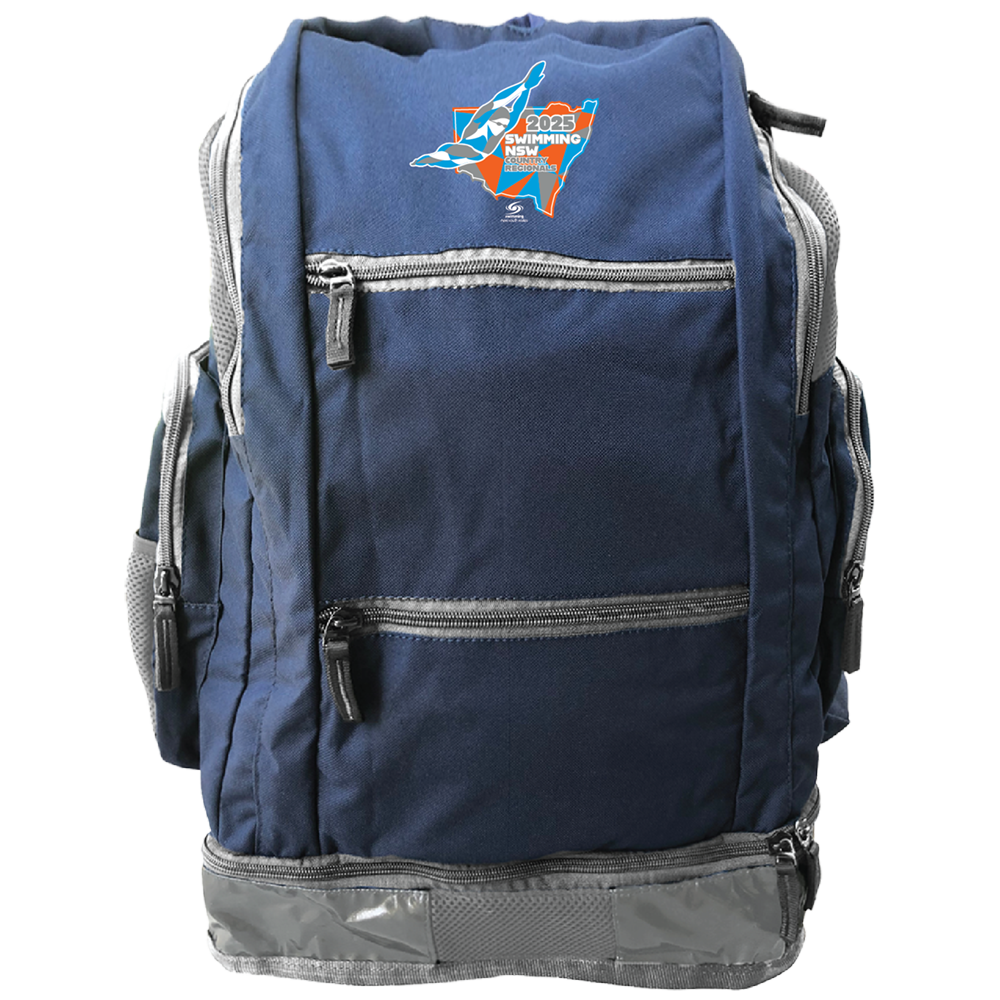 2025 SNSW Country Regionals Sports Backpack - Navy