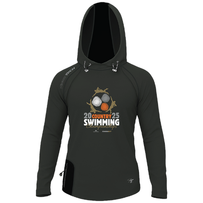 2025 Country Championships TeamTech Performance Hoodie - Charcoal