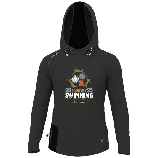 2025 Country Championships TeamTech Performance Hoodie - Charcoal