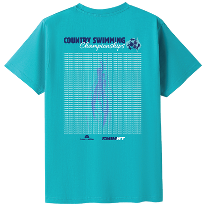 2025 Country Championships Names Tees - Ocean