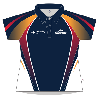 Swimming SA Flippers Polo - Ladies