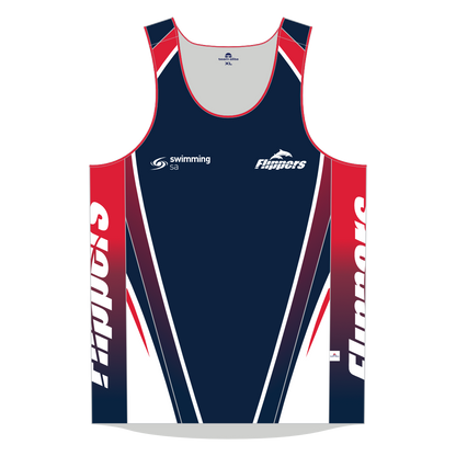 Swimming SA Flippers Singlet - Unisex