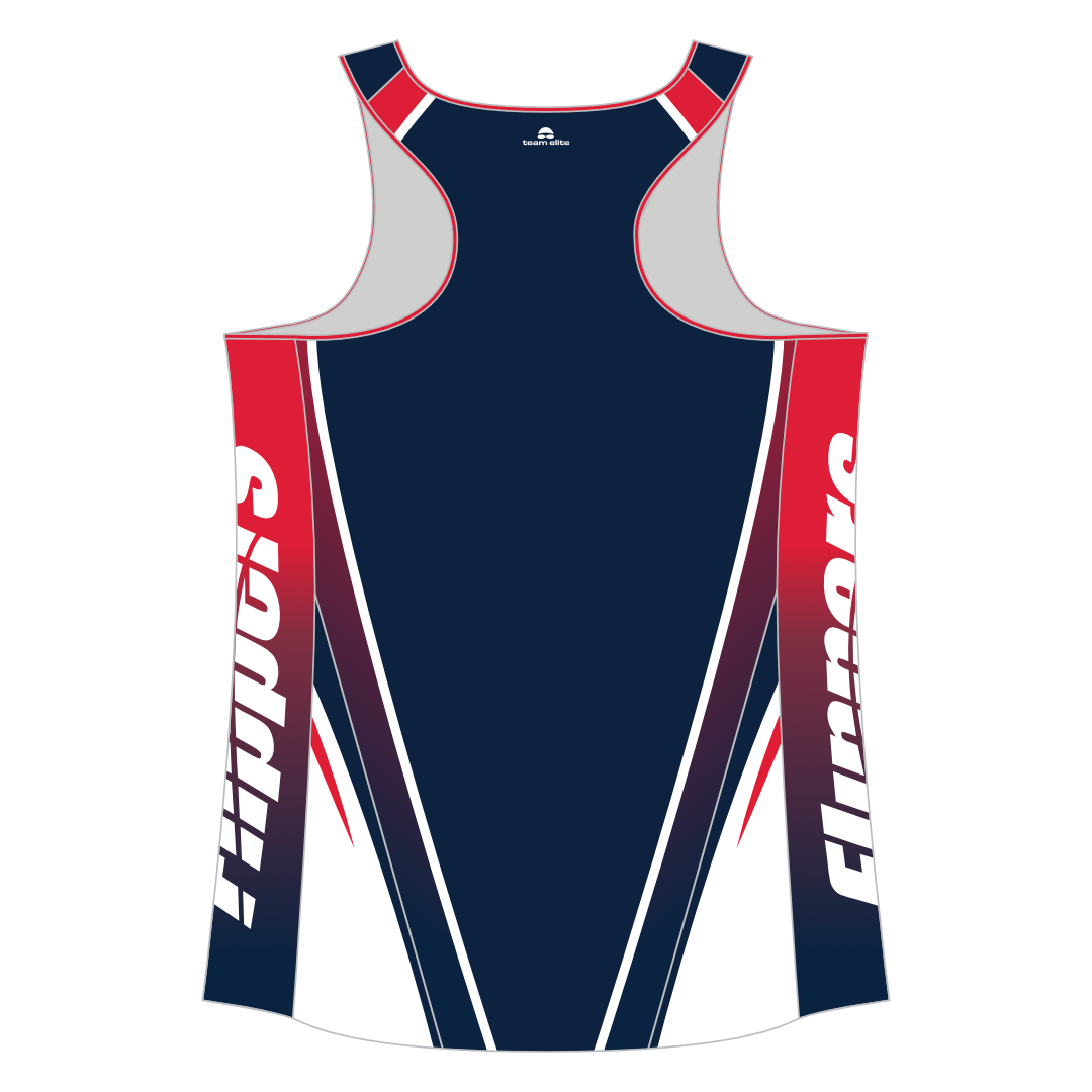 Swimming SA Flippers Singlet - Ladies
