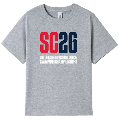 2026 SA SC Championship Names T-Shirt - Grey Marl