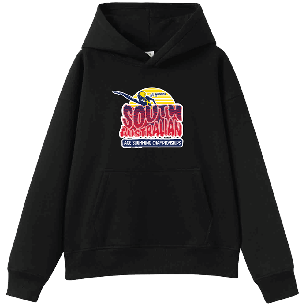 2025 SA Age Championship Cotton Care Hoodie - Black