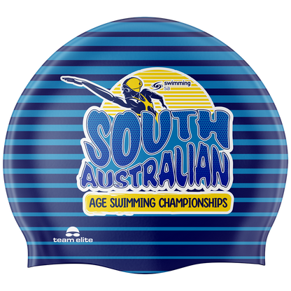 2025 SA Age Championship Reversible Swim Cap