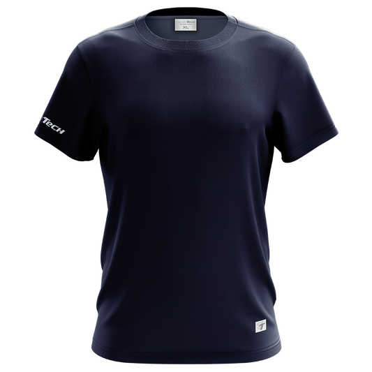 TeamTech Sports Performance Tee - Navy