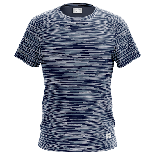 TeamTech Sports Performance Tee - Navy Marl