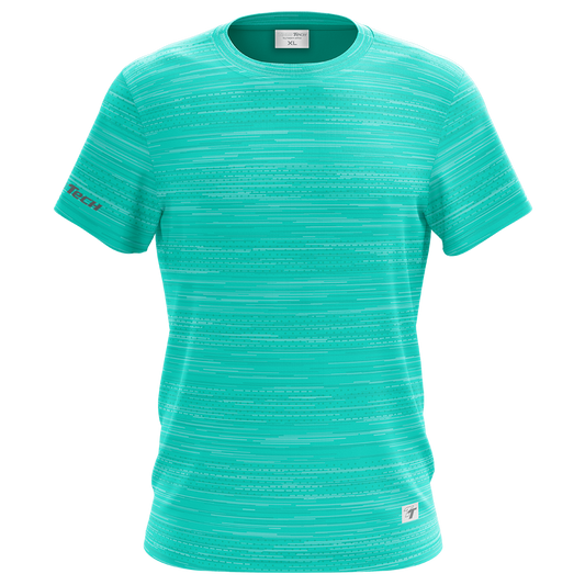 TeamTech Sports Performance Tee - Teal