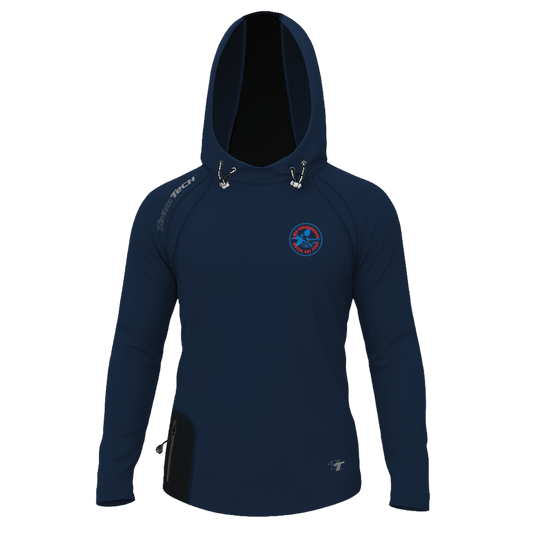 Lake Kurwongbah TeamTech Performance Hoodie - Navy
