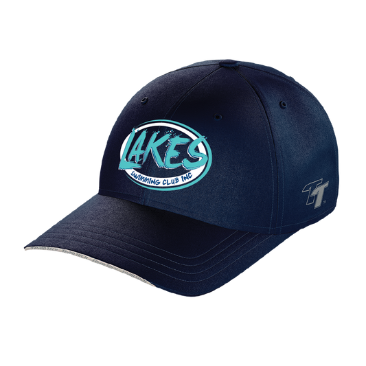 Lakes Swimming Club TeamTech Sports Cap - Navy