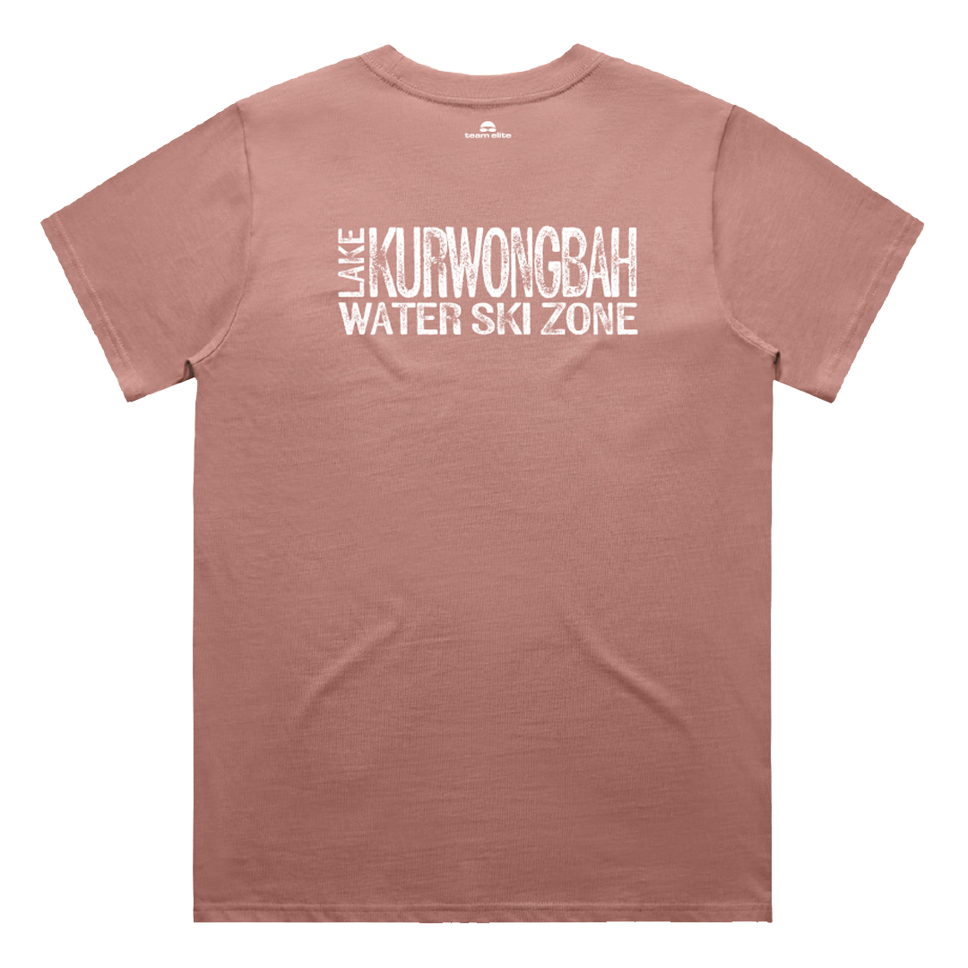 Lake Kurwongbah T-Shirt - Hazy Pink