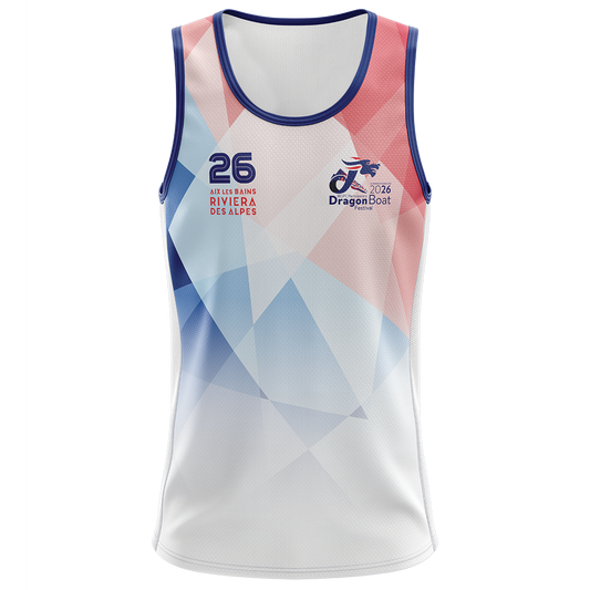 2026 FRANCE IBCPC Débardeur dos nu [Full Back Singlet] - Classique