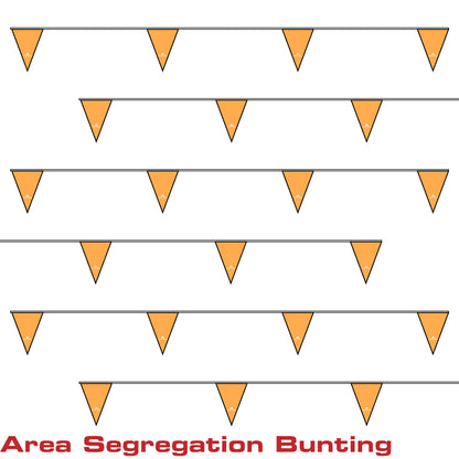 Safety Flag Bunting 200m